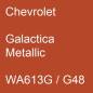 Preview: Chevrolet, Galactica Metallic, WA613G / G48.